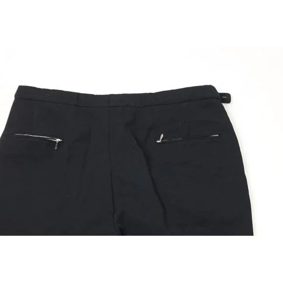 Vintage 40s Mens 34x32 Olympic Stretch Wool Stirrup Skiing Pants Black Italy - Picture 10 of 12